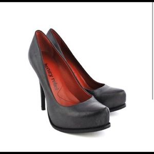 Luxury Rebel Black Pumps Size 6